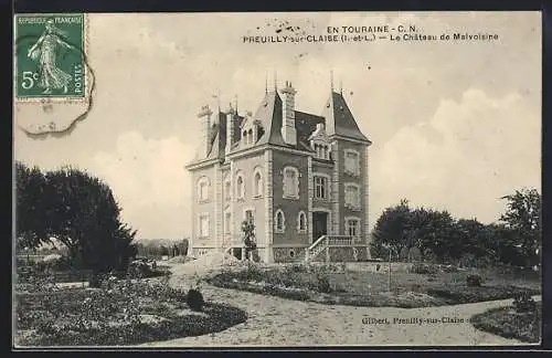 AK Preuilly-sur-Claise, Le Chateau de Malvoisine