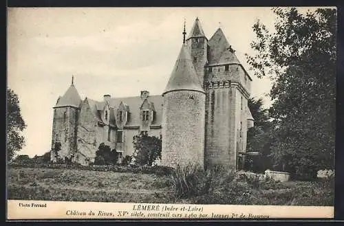 AK Lémeré /I.-et-L., Chateau du Rivau