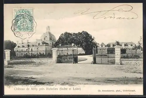 AK Richelieu /I.-et-L., Chateau de Milly