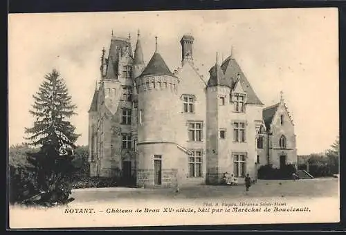 AK Noyant /I.-et-L., Chateau de Brou