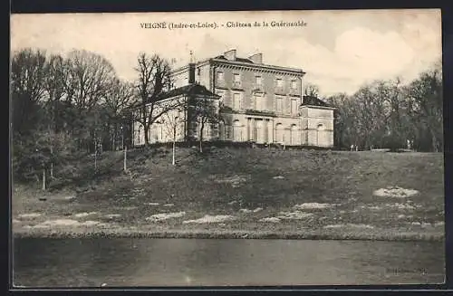 AK Veigné /I.-et-L., Chateau de la Guéritaulde