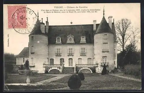 AK Veigné /I.-et-L., Chateau de Couzière