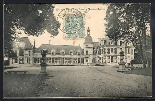 AK Baudry /I.-et-L., Le Chateau, facade Sud