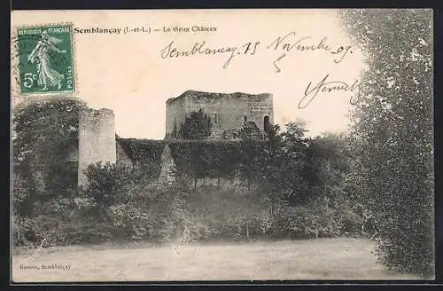 AK Semblancay /I.-et-L., Le vieux Chateau