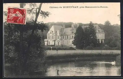 AK Beaumont-la-Ronce, Chateau de Montifray