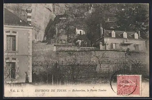 AK Rochecorbon /Tours, La Pierre Tombée