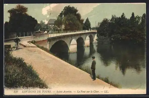 AK Saint-Avertin, Le Pont sur le cher