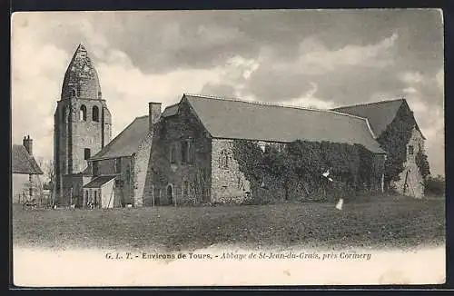 AK Cormery /Tours, Abbaye de St-Jean-du-Grais