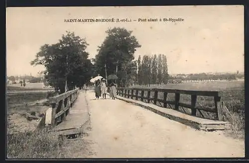 AK Saint-Martin-Bridoré, Pont allant à St-Hypolite