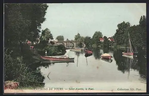 AK Saint-Avertin /Tours, Le Pont