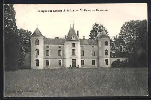 AK Savigné-sur-Lathan, Chateau de Beaulieu