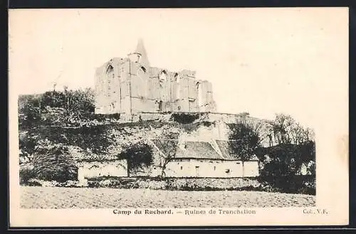 AK Camp du Ruchard, Ruines de Tranchelion