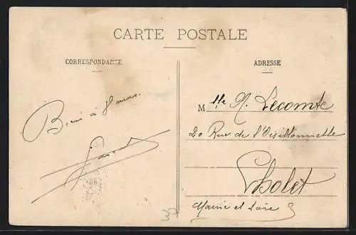 AK Camp du Ruchard, Vue générale des Tentes