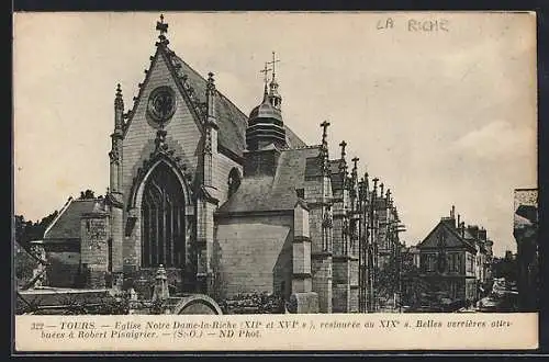 AK Tours /I.-et-L., Eglise Notre Dame-la-Riche