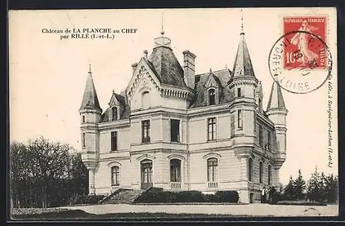 AK Rillé /I.-et-L., Chateau de La Planche au Chef