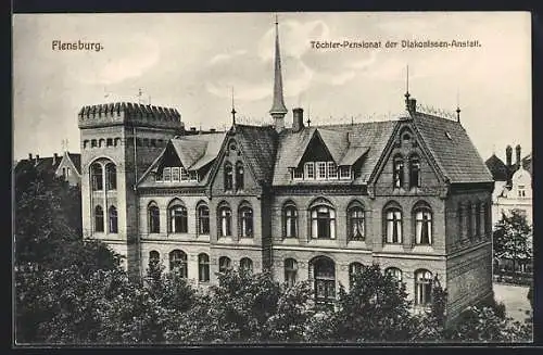 AK Flensburg, Töchter-Pensionat der Diakonissen-Anstalt