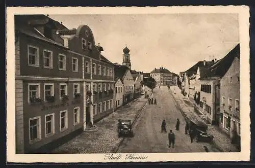 AK Hemau, Bierbrauerei und Gasthof, Kirche