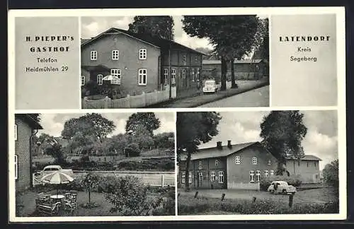 AK Latendorf b. Segeberg, Gasthof H. Pieper