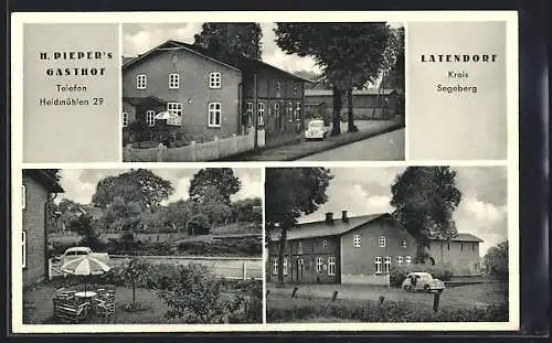 AK Latendorf b. Segeberg, Gasthof H. Pieper