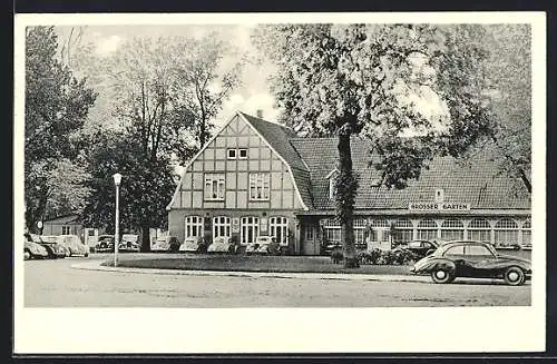 AK Friedrichstadt /Eider, Hotel und Restaurant Grosser Garten von Ernst Carl