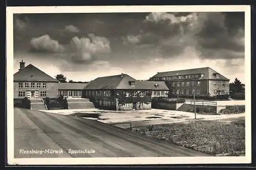 AK Flensburg-Mürwik, Blick auf die Sportschule