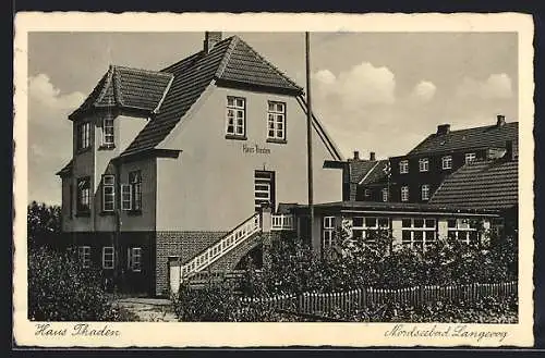 AK Langeoog, Die Pension Haus Thaden