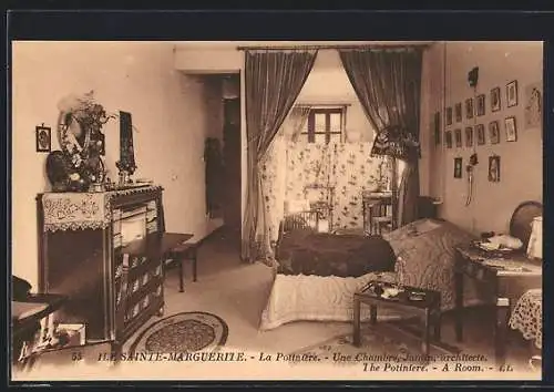 AK Ile Sainte-Marguerite, La Potinière, une chambre