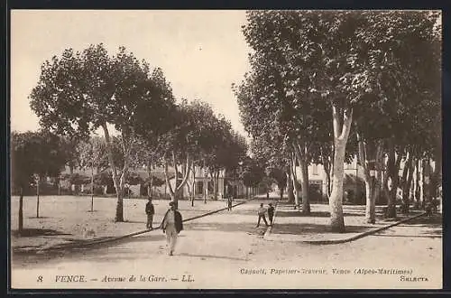 AK Vence /A.-M., Avenue de la Gare