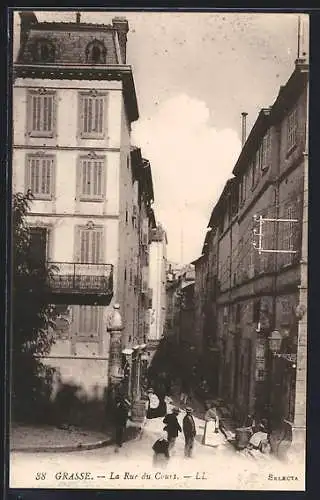 AK Grasse /Alpes-Maritimes, La Rue du Cours