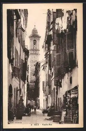 AK Nice /Alpes-Maritimes, Vieille Rue