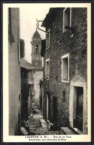 AK Lucéram, rue de la Tour