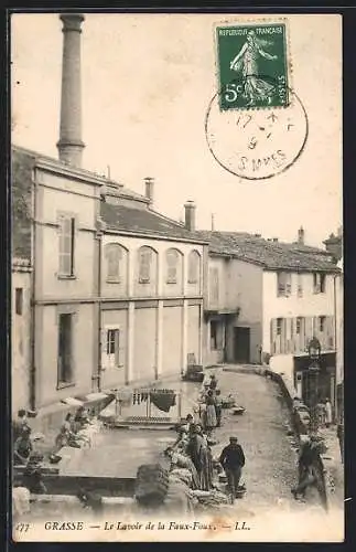 AK Grasse /Alpes-Maritimes, Le Lavoir de la Faux-Foux