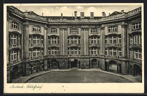 AK Ansbach / Bayern, Schlosshof