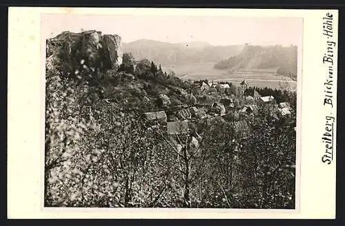 AK Streitberg / Fränk. Schweiz, Blick von d. Bing-Höhle