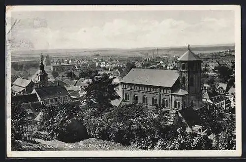 AK Homburg / Saar, Blick vom Schlossberg