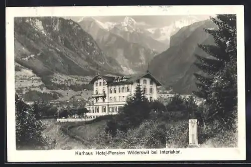 AK Wilderswil, Kurhaus Hotel u. Pension