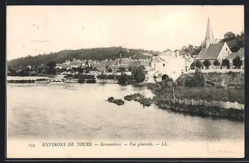 AK Savonnières /I.-et-L., Vue Generale