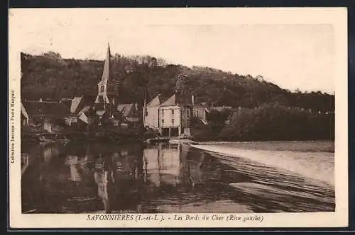 AK Savonnières /I.-et-L., Les Bords du Cher