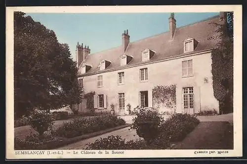 AK Semblancay /I.-et-L., Le Chateau de la Source
