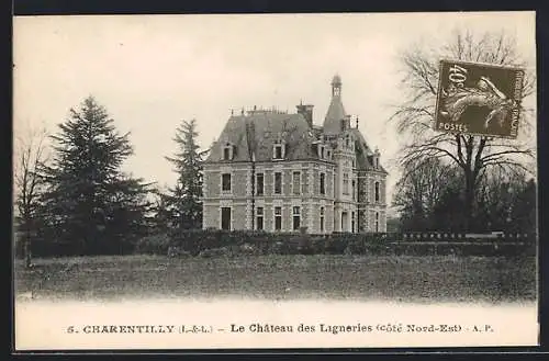 AK Charentilly, le château des Ligneries