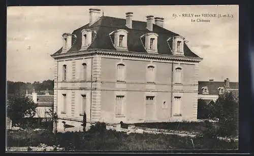 AK Rilly-sur-Vienne, Le Chateau