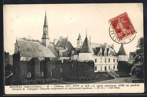 AK Reignac /Indre-et-Loire, Le Chateau