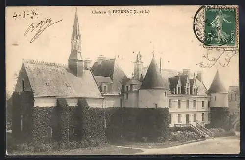 AK Reignac /Indre-et-Loire, Le Chateau