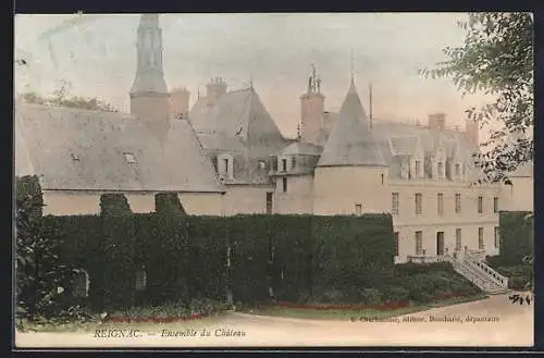 AK Reignac /Indre-et-Loire, Ensemble du Chateau