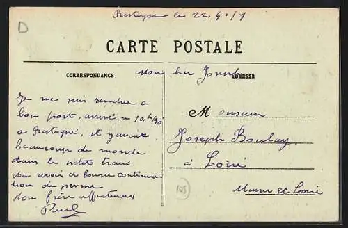 AK Restigne /I.-et-L., Vue Generale