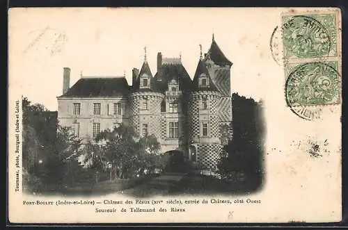 AK Port-Boulet /I.-et-L., Le Chateau des Reaux