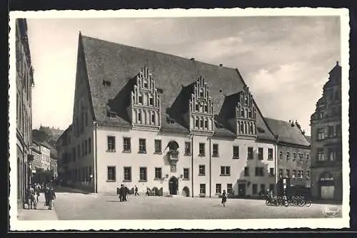 AK Meissen / Sa., Blick auf das Rathaus