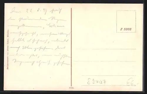 AK Dillingen / Donau, Teilansicht