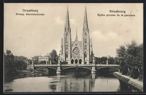 AK Strassburg, Evang. Garnisonkirche