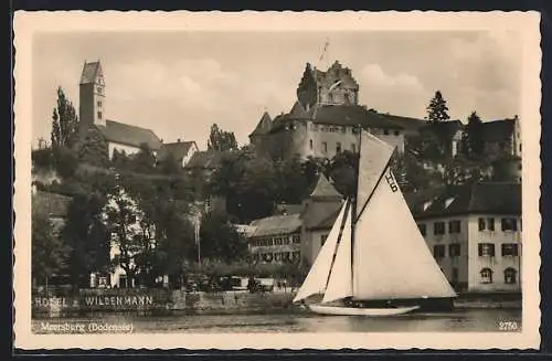 AK Meersburg /Bodensee, Hotel zum wilden Mann